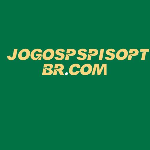 Logo da JOGOSPSPISOPTBR